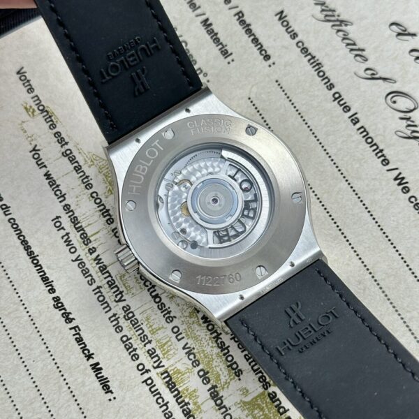 Replica Hublot Replica 1:1 Watch Classic Fusion Aerofusion Moonphase Leather Strap 45mm - Top Watch - 图片 7