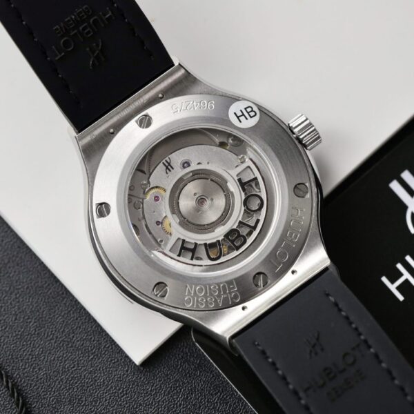 Best Fake Hublot Replica 1:1 Watch Classic Fusion Black Moissanite Diamonds Factory HB 42mm - Top Watch - Image 8