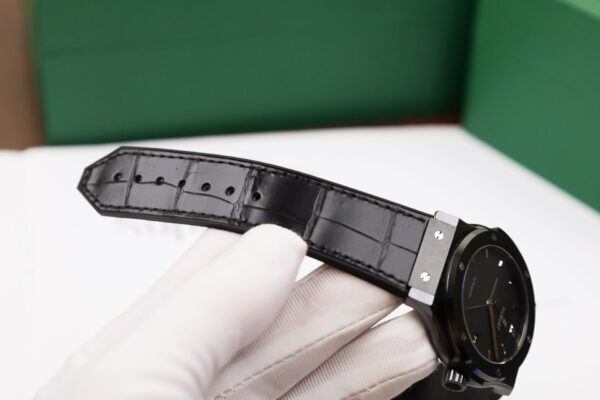 Best Fake Hublot Replica 1:1 Watch Classic Fusion Black Ceramic SW300 Movement 42mm - Top Watch - Image 10