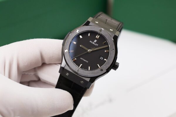 Best Fake Hublot Replica 1:1 Watch Classic Fusion Black Ceramic SW300 Movement 42mm - Top Watch - Image 2