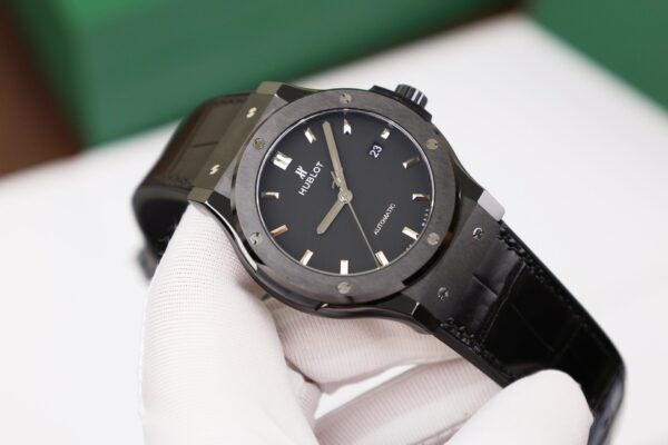 Best Fake Hublot Replica 1:1 Watch Classic Fusion Black Ceramic SW300 Movement 42mm - Top Watch - Image 5