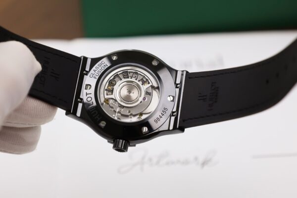Best Fake Hublot Replica 1:1 Watch Classic Fusion Black Ceramic SW300 Movement 42mm - Top Watch - Image 8