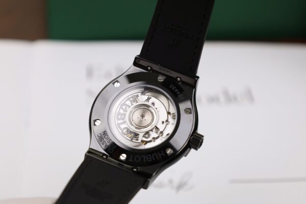 Best Fake Hublot Replica 1:1 Watch Classic Fusion Black Ceramic SW300 Movement 42mm - Top Watch - Image 9