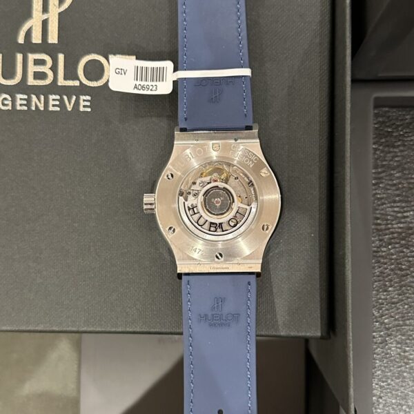Replica Hublot Replica 11 Watch Classic Fusion Blue Moissanite Diamond 42mm - Top Watch - Image 6