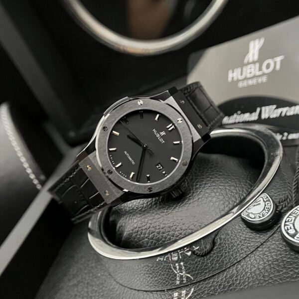 Replica Hublot Replica 1:1 Watch Classic Fusion Ceramic Black JJZ 42mm - Top Watch