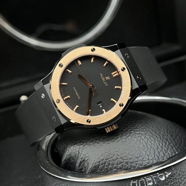 Swiss 1:1 Hublot Replica 1:1 Watch Classic Fusion Ceramic Demi Gold JJZ 42mm - Top Watch