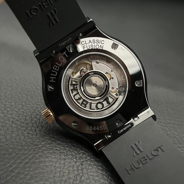 Swiss 1:1 Hublot Replica 1:1 Watch Classic Fusion Ceramic Demi Gold JJZ 42mm - Top Watch - Image 5