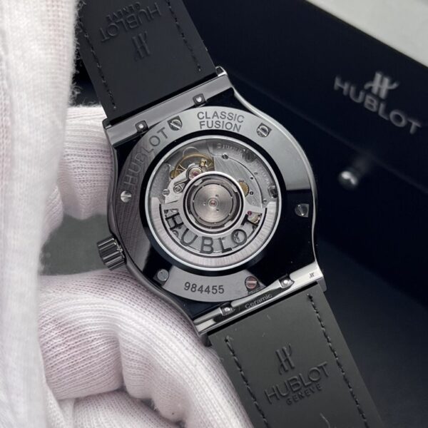 Replica Hublot Replica 11 Watch Classic Fusion Ceramic Green Dial Rubber Strap JJZ 42mm - Top Watch - Image 5