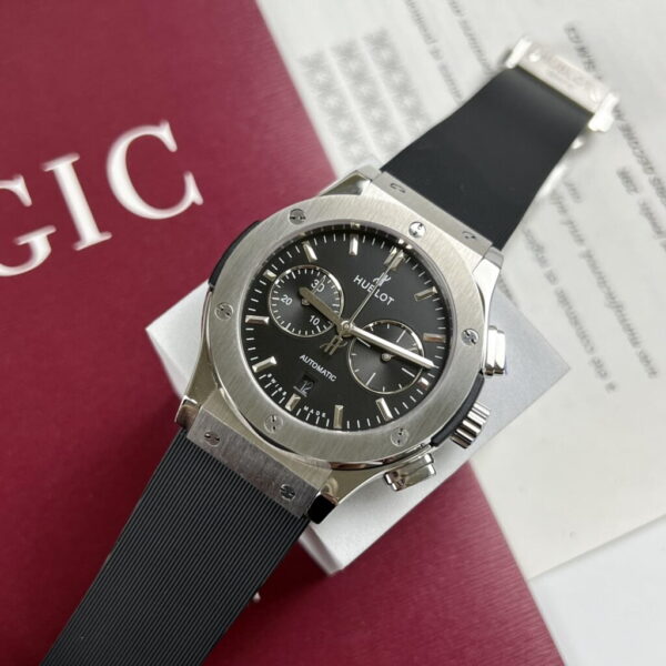 Replica Hublot Replica 1:1 Watch Classic Fusion Chronograph HB Factory Black Color 42mm - Top Watch