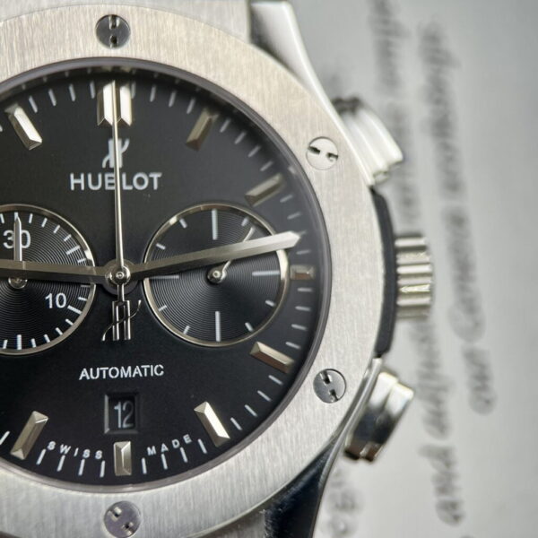 Replica Hublot Replica 1:1 Watch Classic Fusion Chronograph HB Factory Black Color 42mm - Top Watch - Image 3