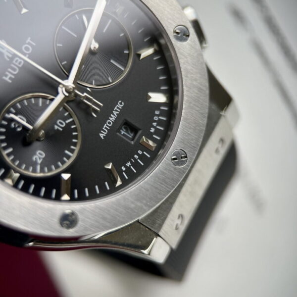 Replica Hublot Replica 1:1 Watch Classic Fusion Chronograph HB Factory Black Color 42mm - Top Watch - Image 4
