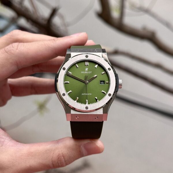 Best Fake Hublot Replica 11 Watch Classic Fusion Green Dial Factory JJ+ 42mm - Top Watch