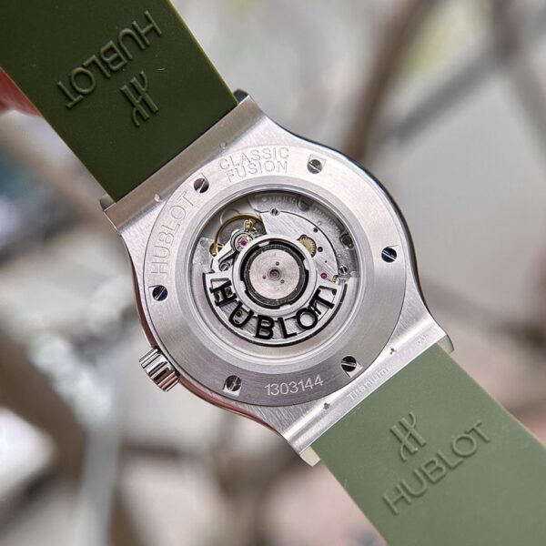 Best Fake Hublot Replica 11 Watch Classic Fusion Green Dial Factory JJ+ 42mm - Top Watch - Image 6