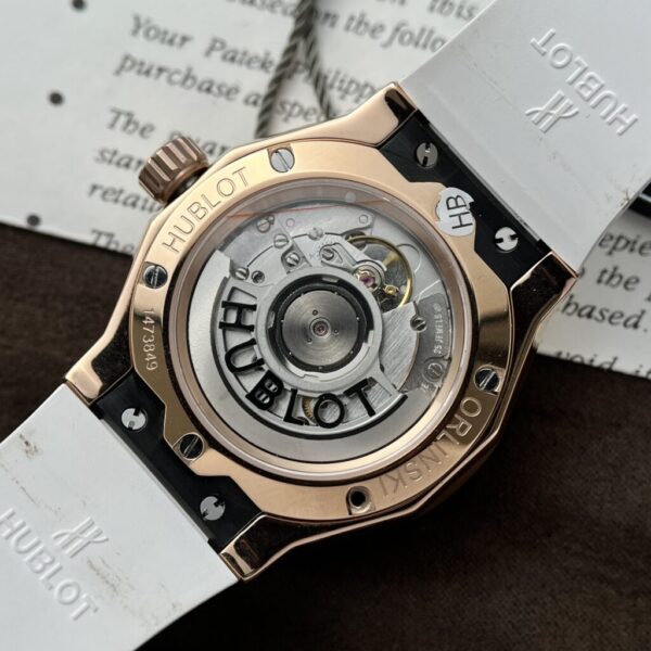Swiss 1:1 Hublot Replica 1:1 Watch Classic Fusion Orlinski King Gold Full Diamonds White 40mm - Top Watch - 图片 7