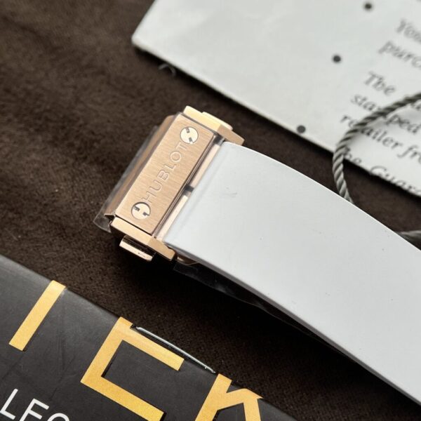 Swiss 1:1 Hublot Replica 1:1 Watch Classic Fusion Orlinski King Gold Full Diamonds White 40mm - Top Watch - 图片 8
