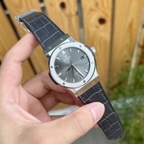 Best Fake Hublot Replica 11 Watch Classic Fusion Titanium Gray Dial JJF 2023 42mm - Top Watch - Image 2