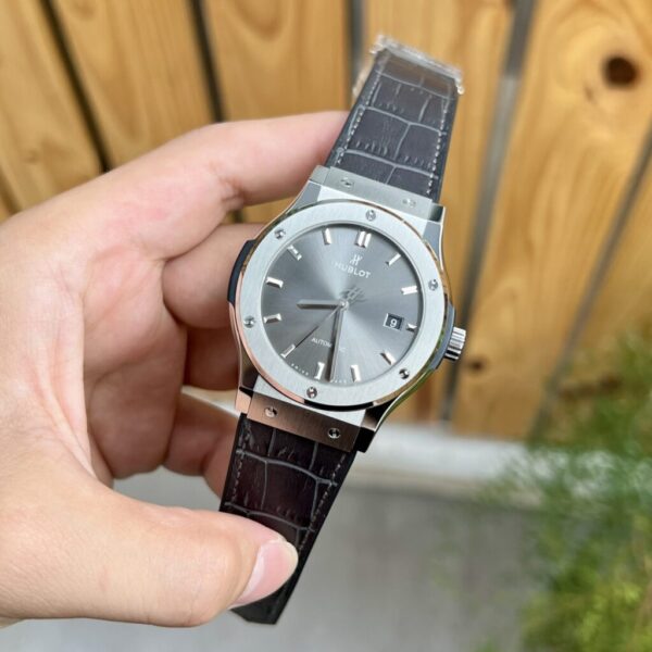 Best Fake Hublot Replica 11 Watch Classic Fusion Titanium Gray Dial JJF 2023 42mm - Top Watch - Image 3