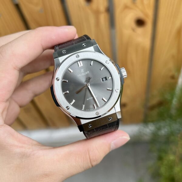 Best Fake Hublot Replica 11 Watch Classic Fusion Titanium Gray Dial JJF 2023 42mm - Top Watch - Image 4