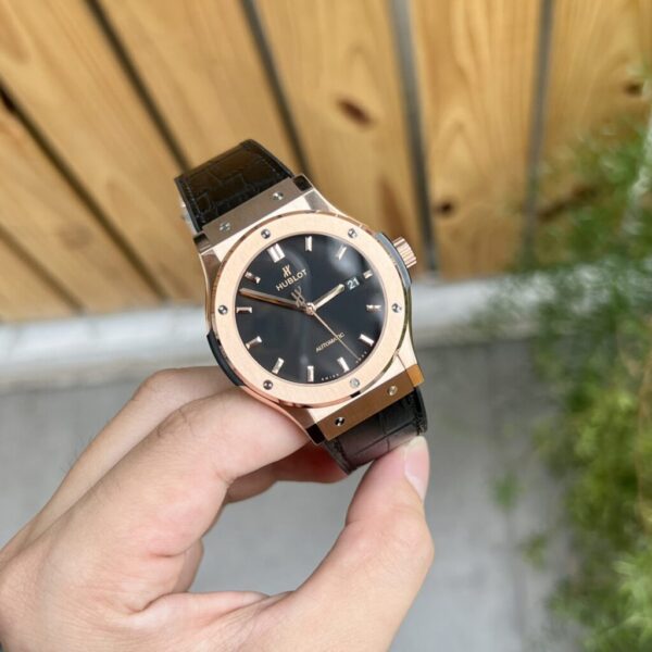 Best Fake Hublot Replica 1:1 Watch Classic Fusion Titanium King Gold Black JJF 2023 42mm - Top Watch - Image 4