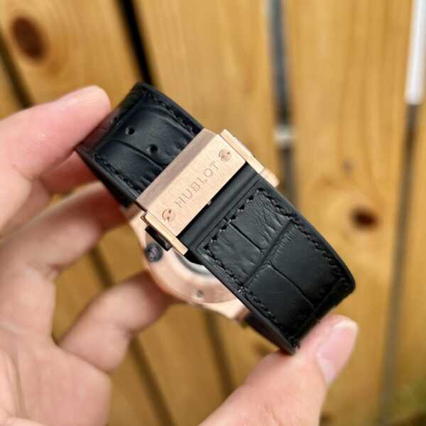 Best Fake Hublot Replica 1:1 Watch Classic Fusion Titanium King Gold Black JJF 2023 42mm - Top Watch - Image 8