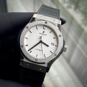 Swiss 1:1 Hublot Replica 1:1 Watch Classic Fusion White Dial JJF Factory 42mm - Top Watch