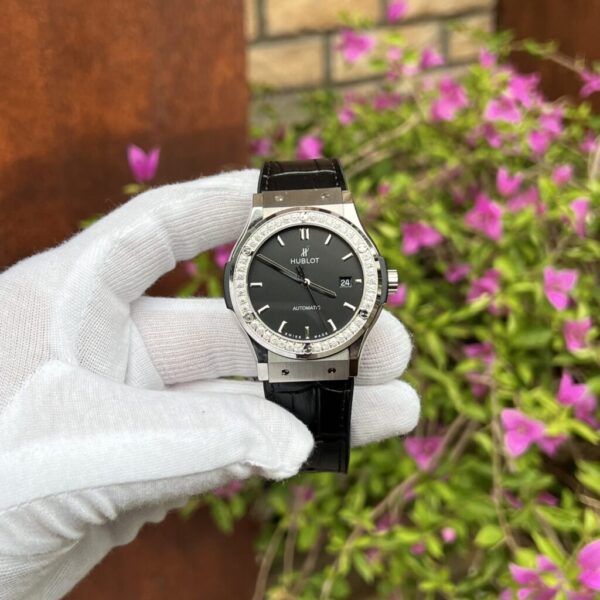 Swiss 1:1 Hublot Replica 1:1 Watch Classic Fusion With Stone Bezel Swiss 1:1 Mechanical 42mm - Top Watch - Image 2