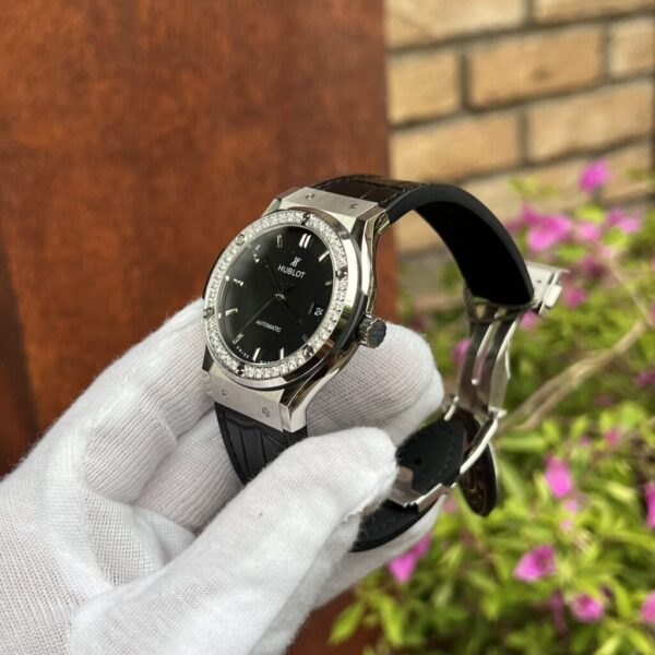 Swiss 1:1 Hublot Replica 1:1 Watch Classic Fusion With Stone Bezel Swiss 1:1 Mechanical 42mm - Top Watch - Image 4