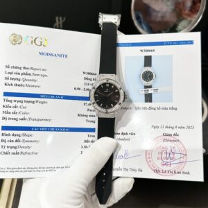 Swiss 1:1 Hublot Replica 11 Watch Classic Fusion Women's With Moissanite Diamond Case 33mm - Top Watch