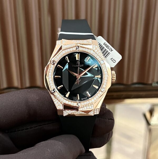 Best Fake Hublot Replica 1:1 Watch Orlinski King Gold Demi With Moissanite Diamond 40mm - Top Watch