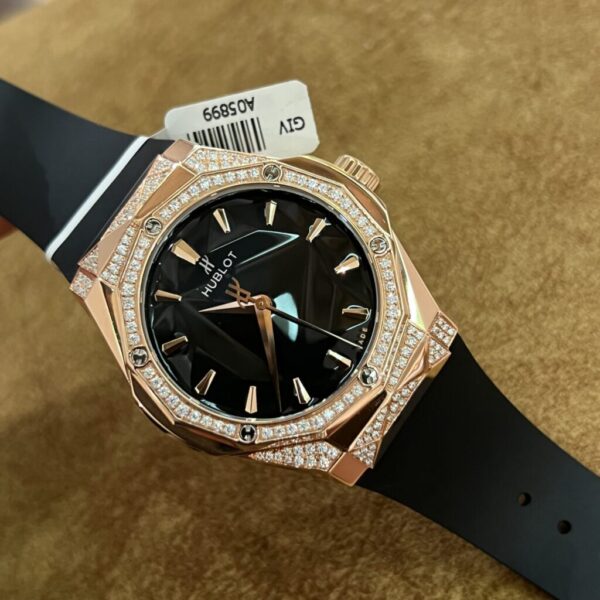 Best Fake Hublot Replica 1:1 Watch Orlinski King Gold Demi With Moissanite Diamond 40mm - Top Watch - Image 2