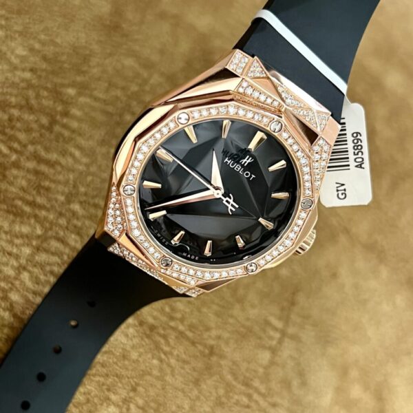 Best Fake Hublot Replica 1:1 Watch Orlinski King Gold Demi With Moissanite Diamond 40mm - Top Watch - Image 3
