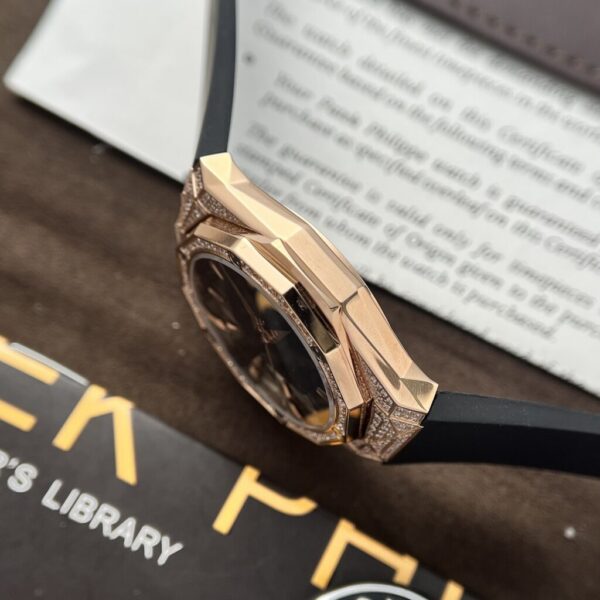 Replica Hublot Replica 1:1 Watch Orlinski King Gold Full Diamonds Black 40mm - Top Watch - Image 4