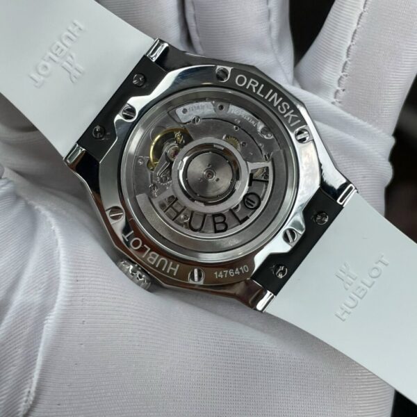 Best Fake Hublot Replica 1:1 Watch Orlinski Titanium White Rubber Strap APS 40mm - Top Watch - Image 3