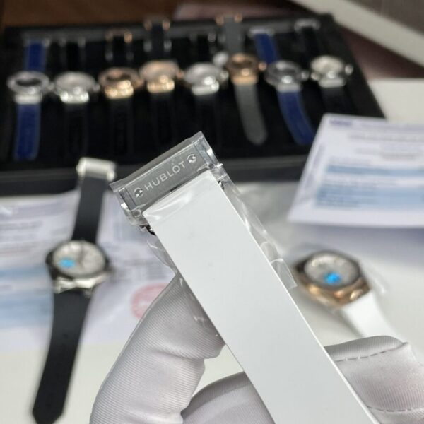 Best Fake Hublot Replica 1:1 Watch Orlinski Titanium White Rubber Strap APS 40mm - Top Watch - Image 4