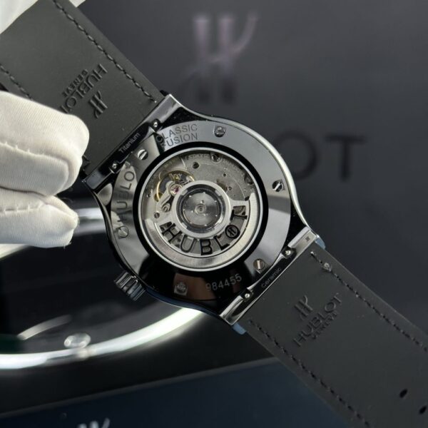 Swiss 1:1 Hublot Replica 1:1 Watch Refine SW300 Movement Black Ceramic Bezel JJZ Factory 42mm - Top Watch - Image 7