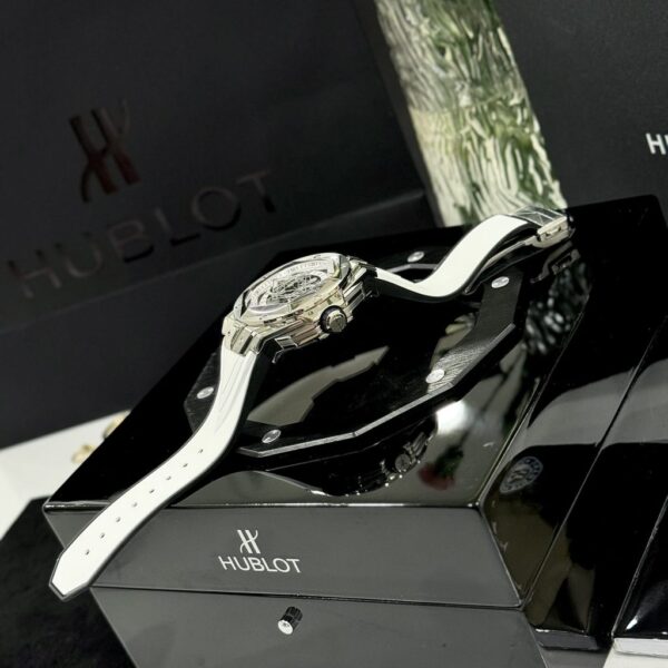 Swiss 1:1 Hublot Replica 1:1 Watches Big Bang Sang Bleu ll Titanium Men's Rubber Strap Factory BBF 45mm - Top Watch - Image 5