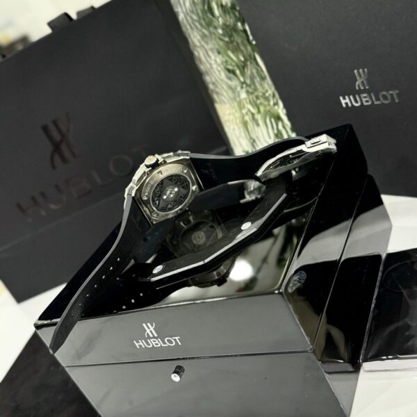 Swiss 1:1 Hublot Replica 1:1 Watches Big Bang Sang Bleu ll Titanium Men's Rubber Strap Factory BBF 45mm - Top Watch - Image 7