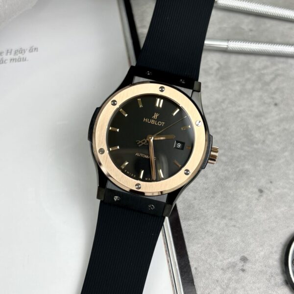 Best Fake Hublot Replica Watch Classic Fusion Ceramic Demi Premium HBF 42MM - Top Watch - Image 2