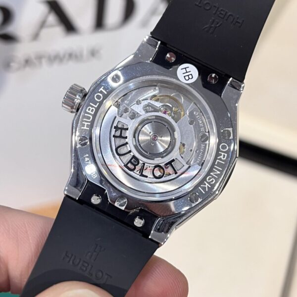 Best Fake Hublot Replica Watch Orlinski Full Diamond Case Black Dial HBF 40mm - Top Watch - 图片 5