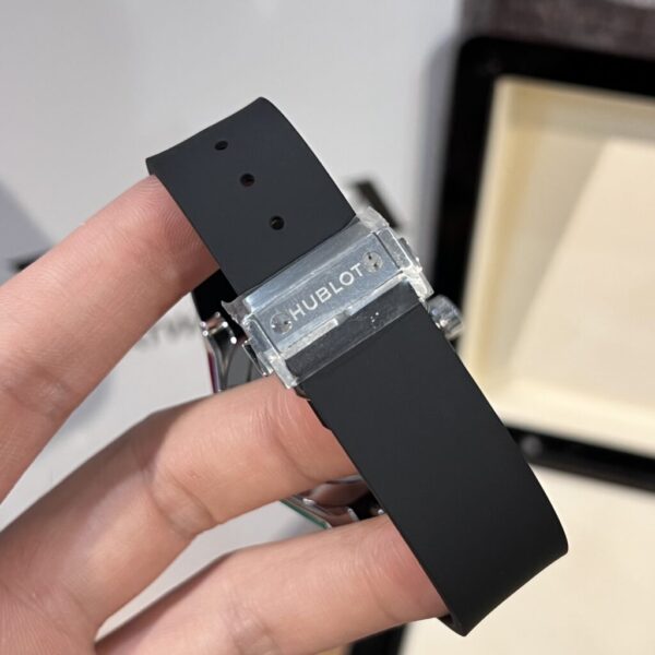 Best Fake Hublot Replica Watch Orlinski Full Diamond Case Black Dial HBF 40mm - Top Watch - 图片 7