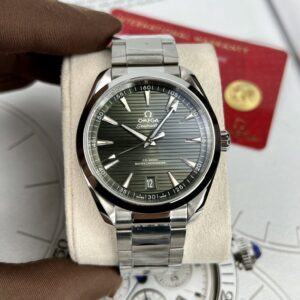 Best Fake Omega Replica 11 Watch Seamaster Aqua Terra Green Dial Factory VS 41mm - Top Watch