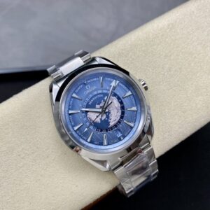 Replica Omega Replica 11 Watch Aqua Terra Worldtimer Steel Strap Factory VS 43mm - Top Watch