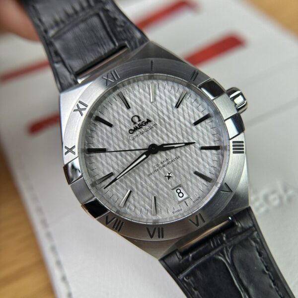 Replica Omega Replica 1:1 Watch Constellation Leather Strap Factory VS 41mm - Top Watch - Image 3