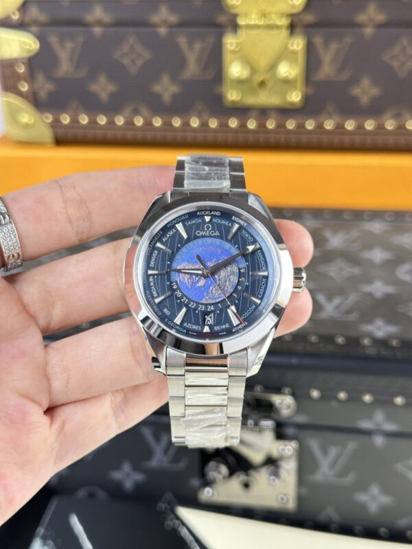 Swiss 1:1 Omega Replica 1:1 Watch Seamaster Aqua Terra Blue Dial VS Factory 43mm - Top Watch