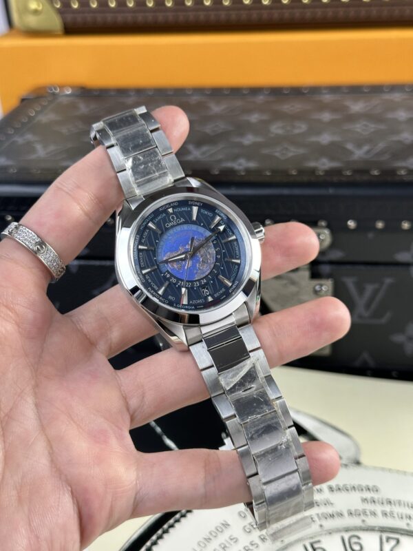 Swiss 1:1 Omega Replica 1:1 Watch Seamaster Aqua Terra Blue Dial VS Factory 43mm - Top Watch - Image 2