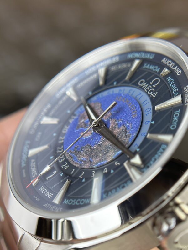 Swiss 1:1 Omega Replica 1:1 Watch Seamaster Aqua Terra Blue Dial VS Factory 43mm - Top Watch - Image 4
