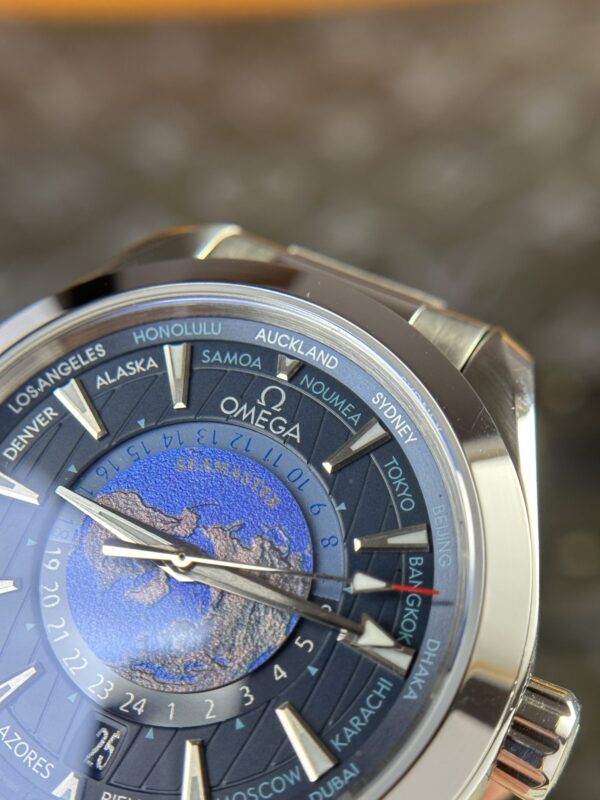 Swiss 1:1 Omega Replica 1:1 Watch Seamaster Aqua Terra Blue Dial VS Factory 43mm - Top Watch - Image 5