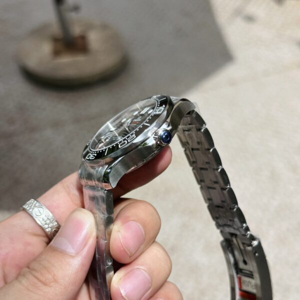 Best Fake Omega Replica 1:1 Watch Seamaster Black Dial Full Set VS Factory 42mm - Top Watch - Image 5