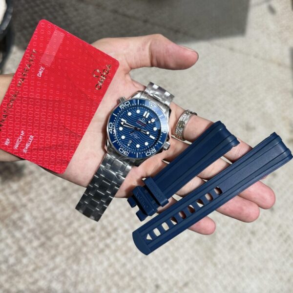 Replica Omega Replica 1:1 Watch Seamaster Blue Dial Full Set VS Factory 42mm - Top Watch