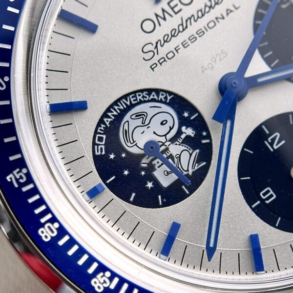 Best Fake Omega Replica 1:1 Watch Speedmaster Snoopy Avard Anniversary GS Factory 42mm - Top Watch - Image 5